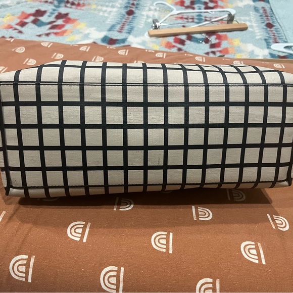 Kate spade windowpane satchel - Picture 7 of 9